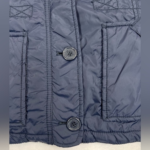AMERICAN EAGLE OUTFITTERS‎ Utility Quilted Interior Full Zip Jacket Navy Small - Picture 3 of 13